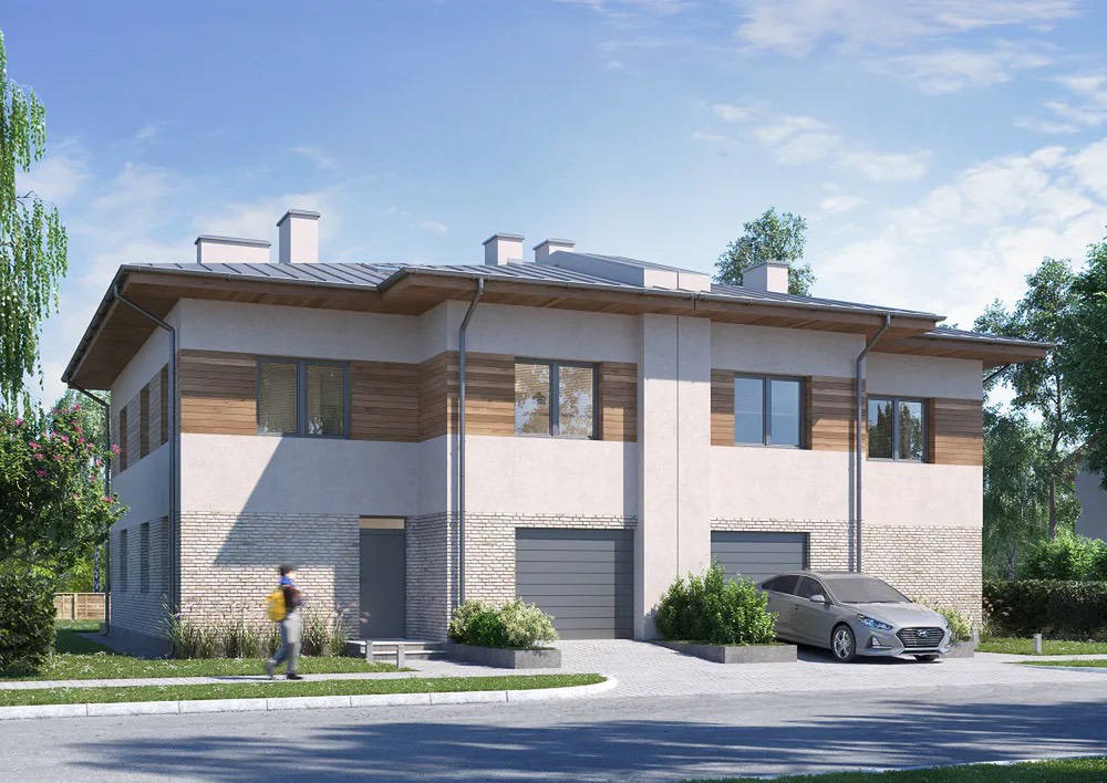 Dębe – Osiedle Kwitnącej Gruszy — wizualizacja